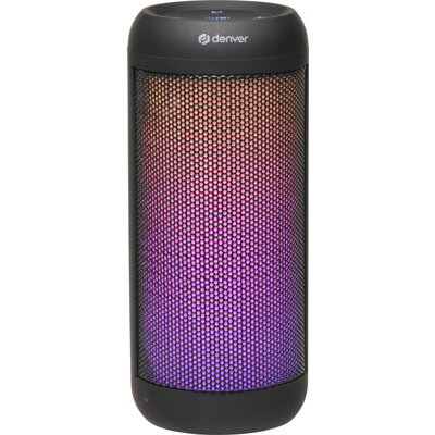 Блутут колонка Denver BTL-63, с RGB осветление и опция за TWS сдвояване