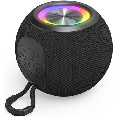 HAMA Блутут колонка "Ball Shape Speaker", 5 светлинни режима, 5W