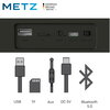 METZ Блутут колона Sound 2 Mini /soundbar/, 10W, LED,FM радио, SD слот