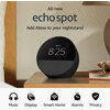 Смарт часовник Amazon Echo Spot 2024, Alexa асистент, Черен