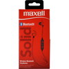 Безжични блутут слушалки тапи MAXELL BT100 SOLID, Червени