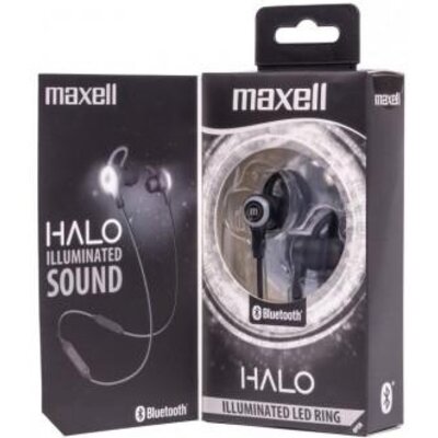 Блутут слушалки-тапи MAXELL HALO SPORT, True Wireless, Bluetooth 5.0, Черни