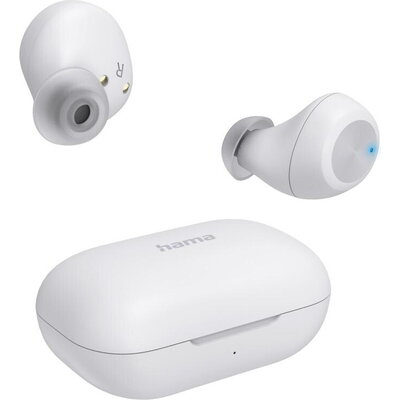 Hama Блутут слушалки “Spirit Chop II”, TWS, in-Ear, бяло