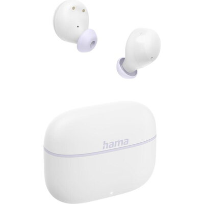 HAMA Блутут слушалки "Freedom Buddy II", True Wireless, Бял
