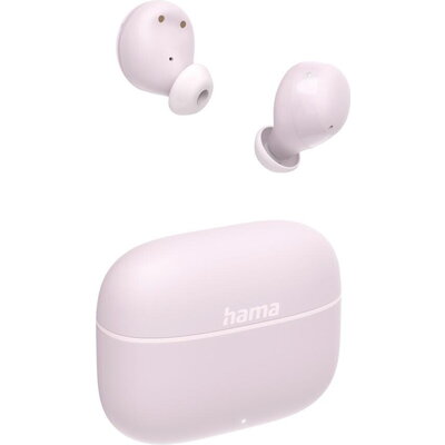 HAMA Блутут слушалки "Freedom Buddy II", True Wireless, Розов