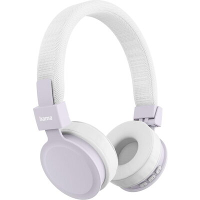 HAMA Слушалки с микрофон "Freedom Lit III"  Bluetooth, On-Ear, бял