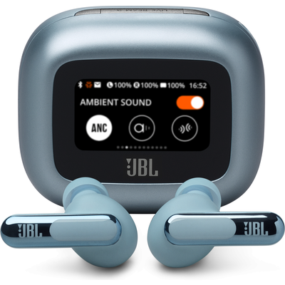 Блутут слушалки-тапи JBL Live Beam 3 - Син