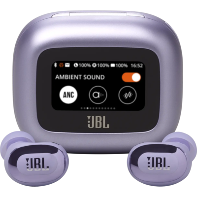 Блутут слушалки-тапи JBL Live Buds 3 - Лилав