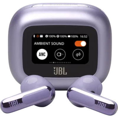 Блутут слушалки-тапи JBL Live Flex 3 - Лилав