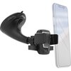 Универсална стойка за кола и стъкло HAMA Comfort, за телефони с размер 5.5 - 8.5 см, Черен