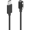HAMA Заряден кабел за смарт часовници, с магнитно зареждане, USB-C, 60 см, черен