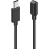 HAMA Заряден кабел за смарт часовници, с магнитно зареждане, USB-C, 60 см, черен