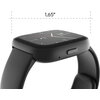 HAMA Смарт часовник "4000", функция за разговори, анализ на съня, водоустойчив, 46 мм, черен