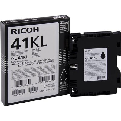 Мастило гел RICOH GC 41KL, GelJet SG 2100N/2100DN, 600 копия Черен