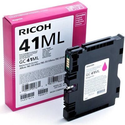 Мастило гел RICOH GC 41ML, GelJet SG 2100N/2100DN, 600 копия,Magenta