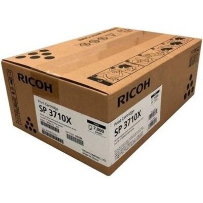 Тонер касета Ricoh SP 3710X, 7000 копия, 408285, Черен