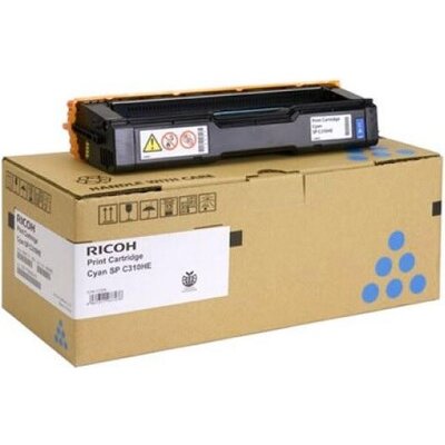 Тонер касета Ricoh SPC310HE, 6600 копия, Cyan