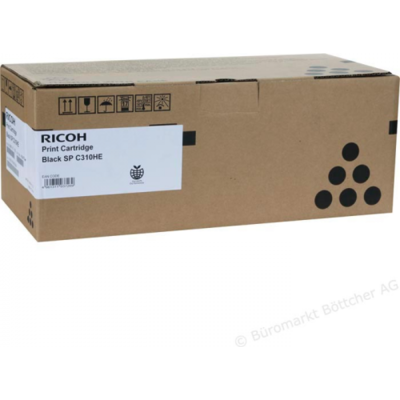 Тонер касета Ricoh SPC310HE, 7200 копия  Черен