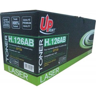 Съвместима тонер касета за HP CE310A/CF350A, Canon EP-729 - черен