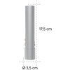 HAMA LED Фенер FL350-C, презареждащ се, алуминиев, 4 режима + SOS