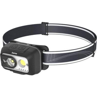 HAMA Фенер Челник/ LED "HL500-C", USB-C, 4 Режима
