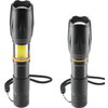 HAMA LED Фенер “W200”, алуминиев, 3 режима, батерии 3 х ААА