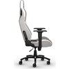Геймърски стол Corsair T3 RUSH - Fabric Grey/White