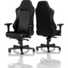 Геймърски стол noblechairs HERO - Black/Platinum-White