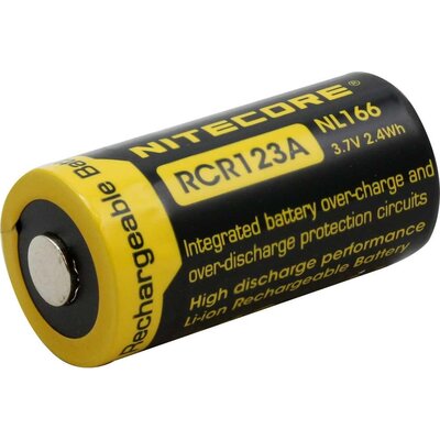 Акумулаторна батерия NITECORE CR-123 LiIon 3,7V 16340 650mAh