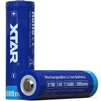 Акумулаторна батерия LiIon  21700 3,7V 4900mAh  XTAR