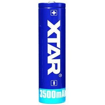 Акумулаторна батерия XTAR за фенери 18650 със защита , 3500mAh, Li-ion