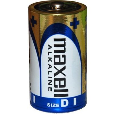 Алкална батерия MAXELL LR20 /2 бр. в опаковка/ 1.5V - ML-BA-LR20-BLIS