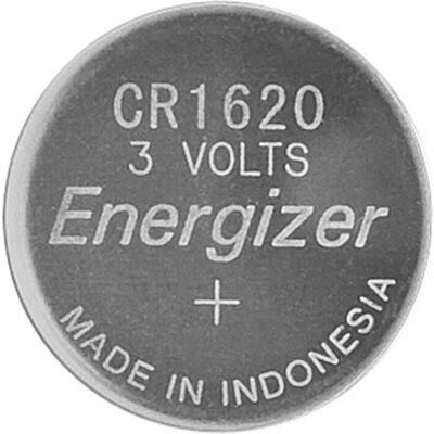 Бутонна батерия ENERGIZER CR-1620, 3V, Литиева