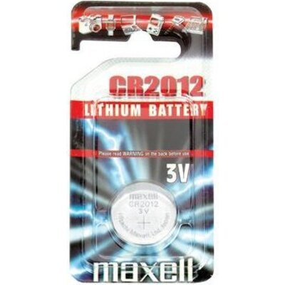 Бутонна батерия литиева MAXELL CR2012