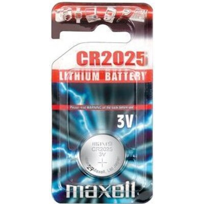 Бутонна батерия литиева MAXELL CR2025