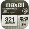 Бутонна батерия сребърна MAXELL SR616 SW /321/ 1.55V