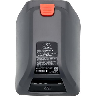 Батерия за компютър за поливане Gardena 8025-20 Comfort Wand-Schlauchbox 35 roll-up automatic Li  LiIon 18V 1500mAh Cameron Sino