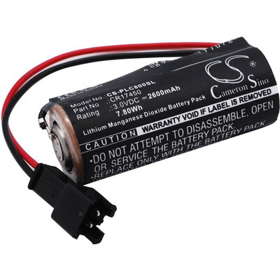 Батерия за  PLC контролер CS-PLC800SL Sanyo  CR8.L CR17450  Li-MnO2  3V 2600 mAh  Cameron Sino
