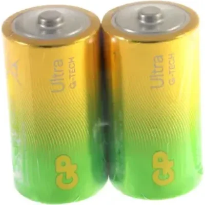 Алкална батерия GP ULTRA LR14 /2 бр. в опаковка shrink/ 14AU21-S2 1.5V
