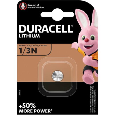 Литиева батерия CR-1/3N  3V  за глюкомери и фото DURACELL DL1/3N