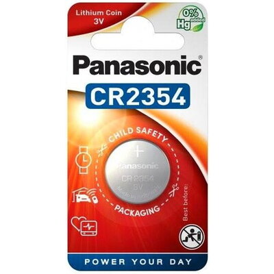 Бутонна батерия литиева PANASONIC CR-2354 3PIN, 1pk блистер