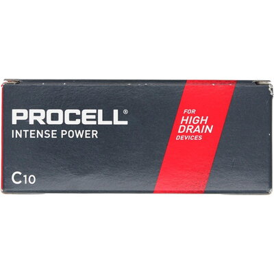 Батерия алкална индустриална LR14 C 1,5V  10pk опаковка INTENSE  PROCELL /цена за 10 батерии/