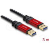 Delock Cable USB 3.2 Type-A male > USB 3.0 Type-A male 3 m metal