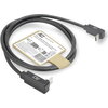 ACT Кабел USB-C 10Gbps, 60W, 0.5м, конектори на 90° up/down angled