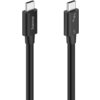 HAMA Кабел "USB-C" Thunderbolt-5, 80 Gbit/s, 5A, 240W, Ultra-HD 8K, 1.00 m