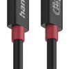 HAMA Кабел USB-C еMarker, USB 4 Gen 4, 80 Gbit/s, 1 м, 5 A, 240 W ,черен