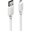 HAMA Кабел за зареждане USB-А -Lighntning , 2 m, Бял