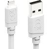 HAMA Кабел за зареждане USB-А -Lighntning , 2 m, Бял