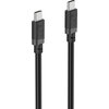 HAMA Кабел USB-C - USB-C, 60W, 2 м, черен