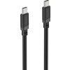 HAMA Кабел USB-C - USB-C, 60W, 2 м, черен